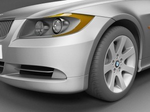 bmw 330i 3D Модель