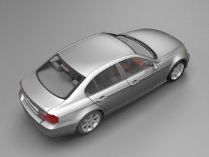 bmw 330i 3D Модель