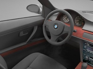 bmw 330i 3D Модель