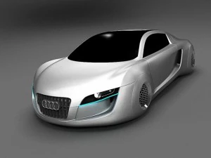 concepto audi rsq Modelo 3D