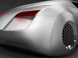 audi rsq concept Modelo 3D