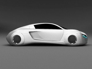 audi rsq concept Modelo 3D