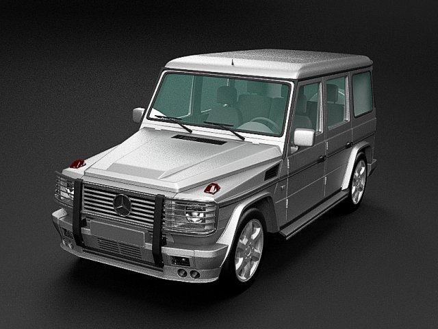 mercedes benz g class Modelo 3D .c4d .max .obj .3ds .fbx .stl .blend 
