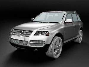 фольксваген туарег 3D Модель