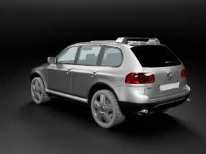 volkswagen touareg 3D Model
