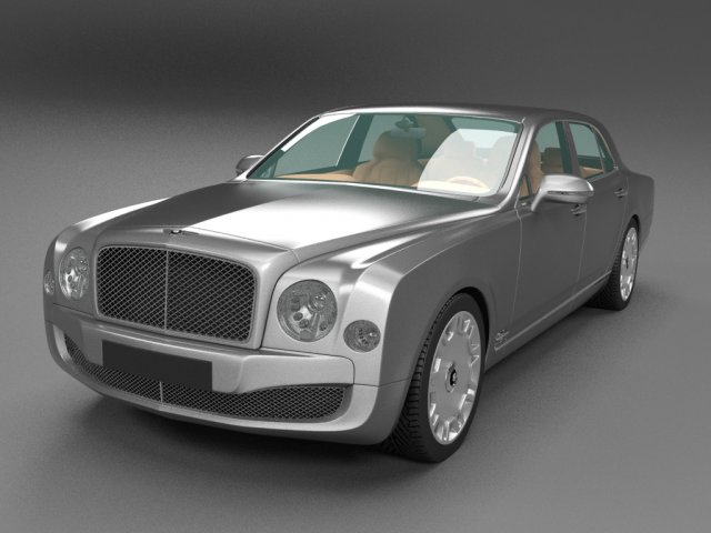 bentley mulsanne 3D Модель .c4d .max .obj .3ds .fbx .stl .blend 