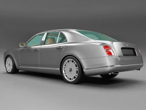 bentley mulsanne 3D Model