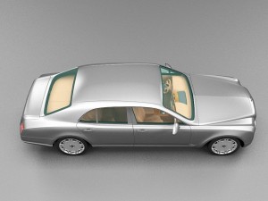 bentley mulsanne 3D Модель