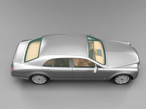 bentley mulsanne 3D Model