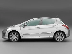 peugeot 308 3D Model