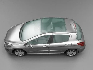 peugeot 308 3D Model