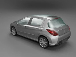 peugeot 308 3D Model