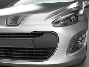 peugeot 308 3D Model