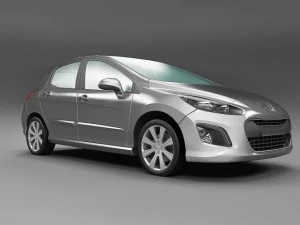 peugeot 308 3D Model