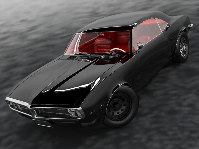 pontiac firebird Modèle 3D .c4d .max .obj .3ds .fbx .stl .blend 