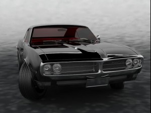 pontiac firebird Modèle 3D