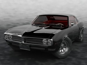 pontiac firebird Modèle 3D