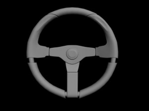 sparco steering wheel Model 3D