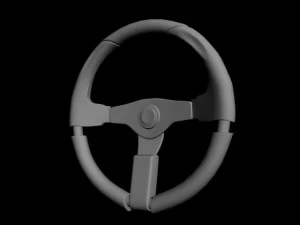 sparco steering wheel 3D Model