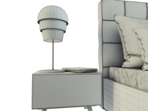 bed boconcept mezzo Modello 3D