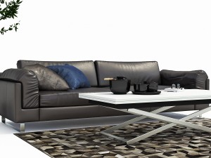 boconcept indivi2 sofa 3D Model