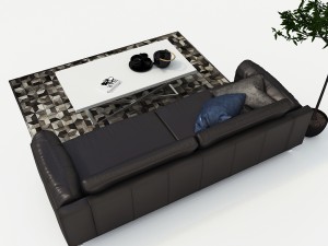 boconcept indivi2 sofa Model 3D