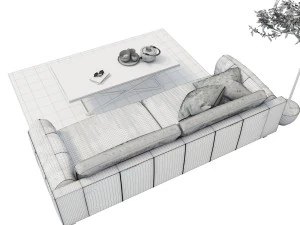 boconcept indivi2 sofa 3D Model