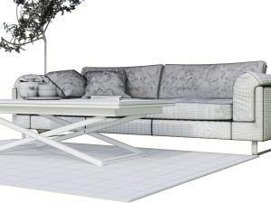 boconcept indivi2 sofa Model 3D