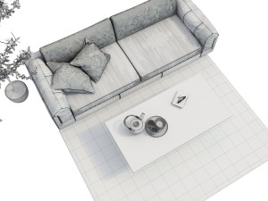 boconcept indivi2 sofa Model 3D