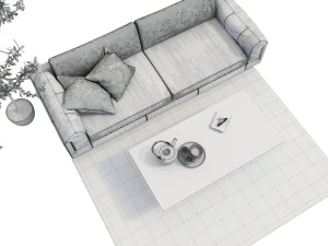 boconcept indivi2 sofa 3D Model