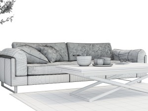 boconcept indivi2 sofa Model 3D