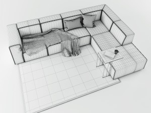 boconcept carmo ce00 3D Модель