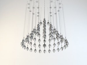 chandelier windfall 3D 모델
