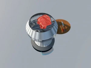 bbq portable 3D Model