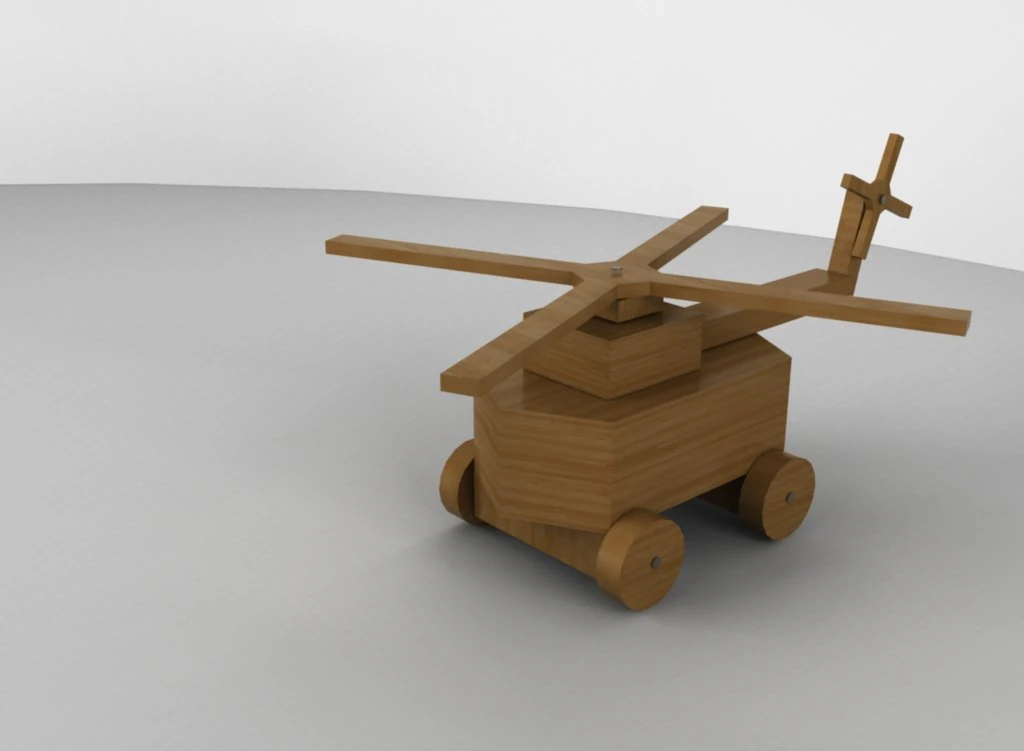 helikopter Model 3D .c4d .max .obj .3ds .fbx .stl .blend 