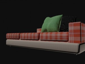 sofa 3D-Modell