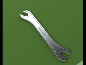 spanner 3D-printmodel