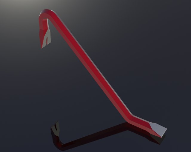 crowl bar Modelo 3D .c4d .max .obj .3ds .fbx .stl .blend 