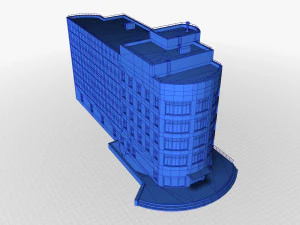 Office Building 001 3D Model