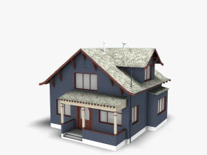 Maison 001 Modèle 3D