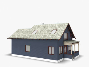 House 001 Modello 3D