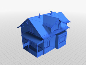House 001 Modello 3D