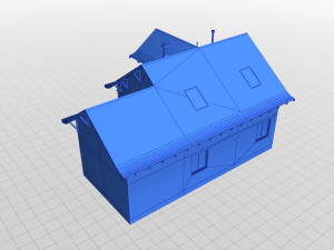 House 001 Modello 3D