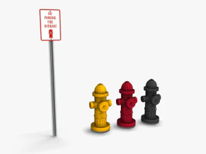 Hydrant 001 3D Model