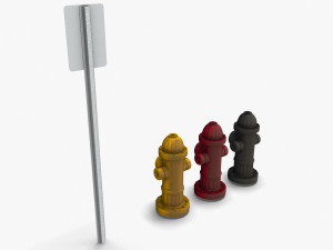 Hydrant 001 3D Model