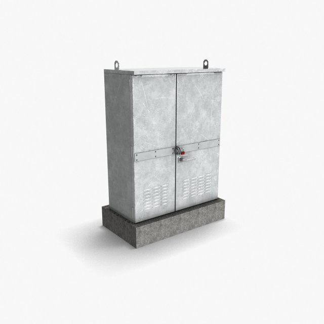 Electrical Box 001 3D-Modell .c4d .max .obj .3ds .fbx .stl .blend 