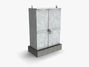 Elektriciteitskast 001 3D Model