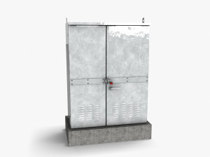 Electrical Box 001 3D-Modell