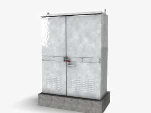 Elektriciteitskast 001 3D Model