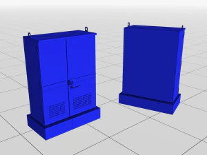 Elektriciteitskast 001 3D Model